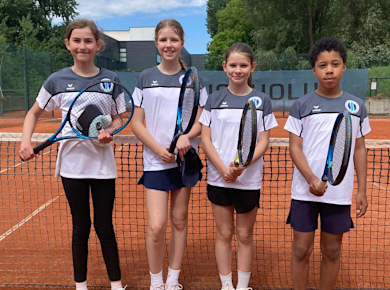 U12 Teamfoto 4 Spieler